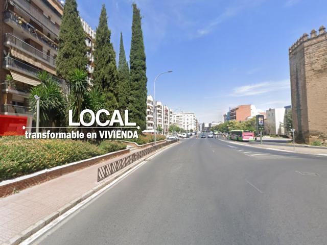 Gran local de 200 metros frente Torre de la Malmuerta con posible cambio de uso a VIVIENDA