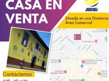 Gran Venta De Una Casa en zona comercial de Cajamarca