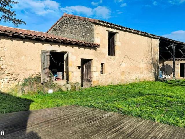 Grange en pierre de 240 m² à Portets | Jardin | Potentiel de rénovation