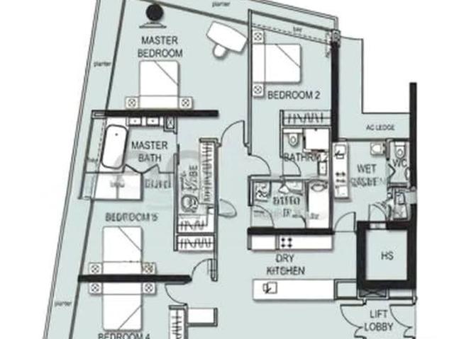 Grange Infinite D9, Condominium
