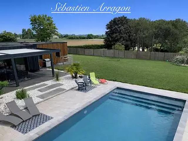 Granges sur Lot 47260 Achat / Vente maison 6 pièces t6 piscine