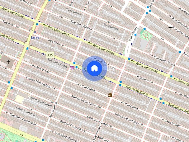 Grand 6 1/2 Villeray, metro Jarry