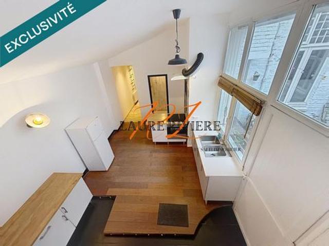 Grand 2 pièces atypique – Esprit loft – Garage attenant – Lille