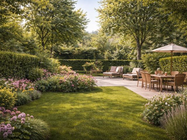 Grand 2 pièces avec jardin privatif & espace bureau Frais de Notaires réduits 2 pièces, 53 m²