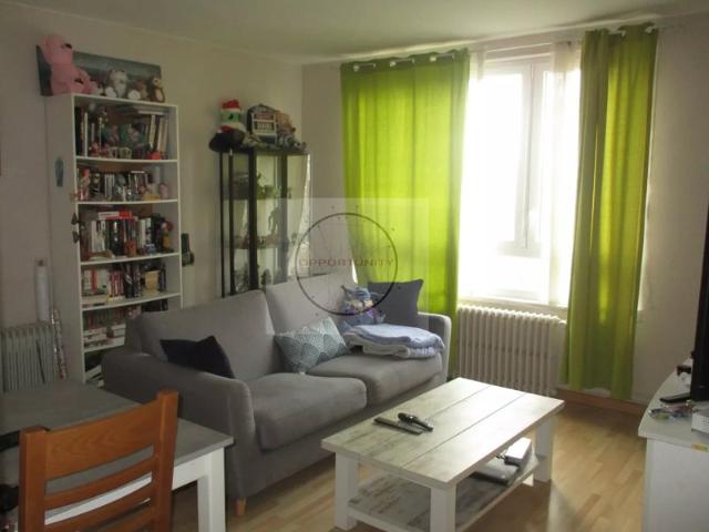Grand 2 pièces de 46 m² entièrement sur jardin
