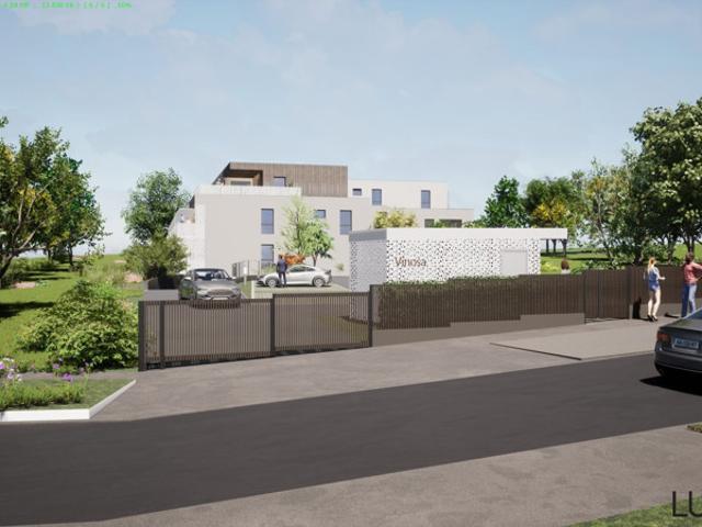 Grand 2 pièces de 55m2 avec jardin de 90m2