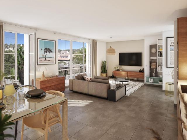 Grand T3 avec loggia confortable proche commodités