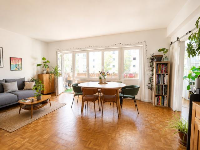 GRAND T3 DE 84 M2 BALCON, LOGGIA, PARKING, GRENIER ET CAVE POSSIBILITÉ T4