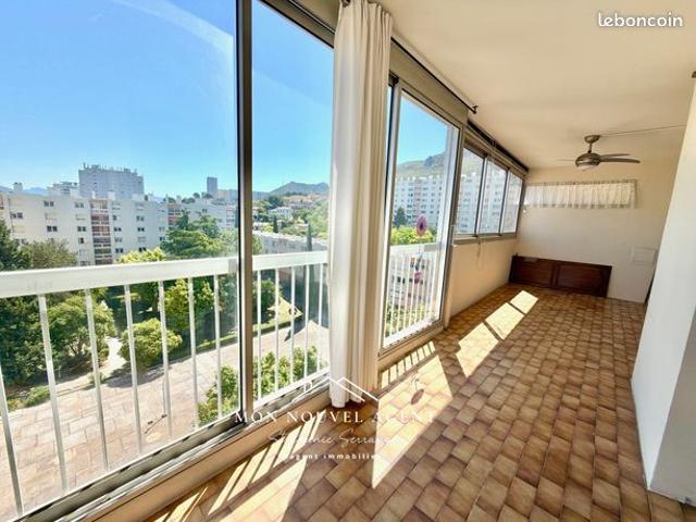 Grand T3 La Valbarelle DERNIER ETAGE Terrasse Cave et Parking