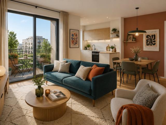GRAND T3 PROCHE METRO 14 3 pièces, 70 m²