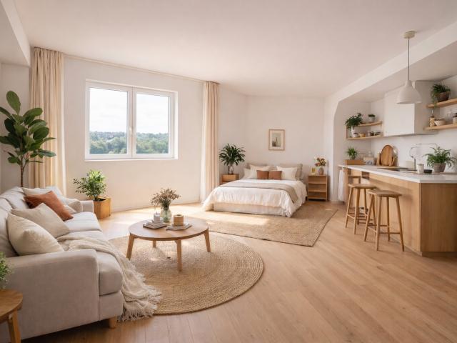 Grand T1 Résidentiel / Proche facs et CHR 1 pièce, 37 m²