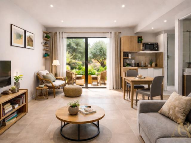 Grand T1 Roquebrune Cap Martin