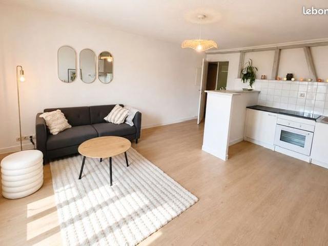 Grand T2 centre ville sans travaux DPE C