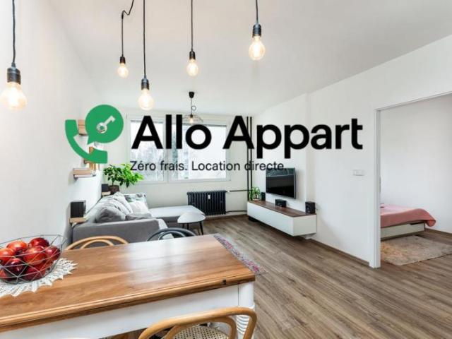 Grand T2 meublé lumineux avec bureau – 49 m² – Rennes rue du Thabor