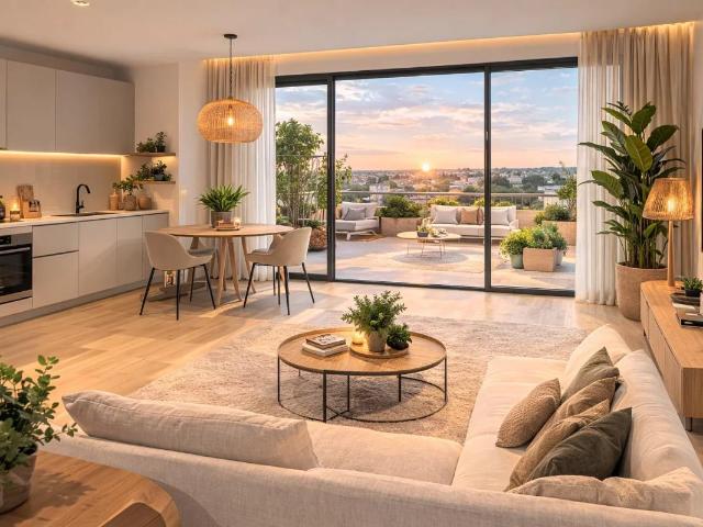 Grand T2 neuf 49 m² – Ris Orangis – Proche gare, commerces et tramway