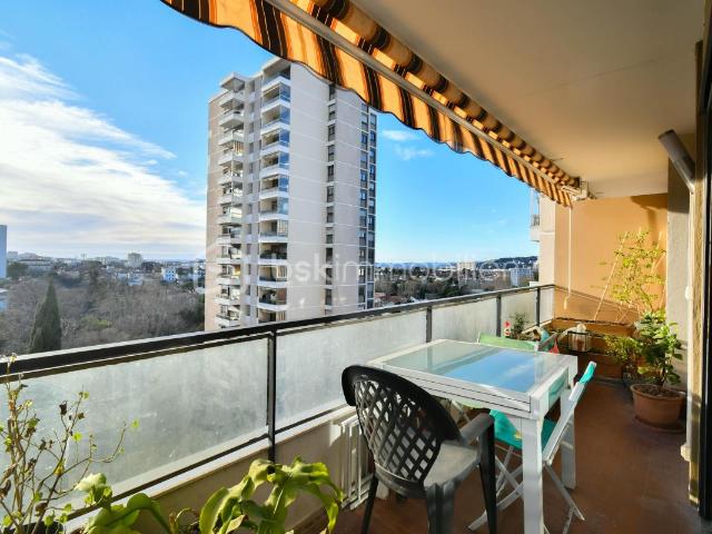 Grand T5 113m² lumineux Vue mer panoramique étage élevé sud ouest
