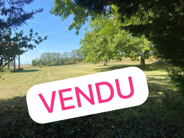 Grand terrain de 4400 M2 avec partie constructible d'environ 650 M2