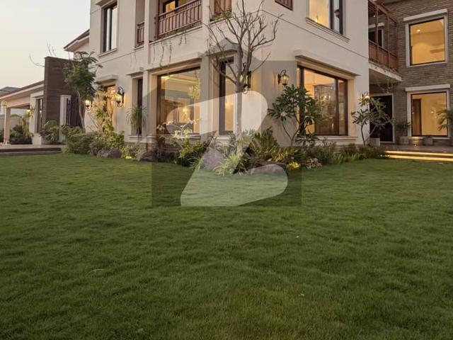 Grand Ultra Luxury Residence with Massive Open Land | DHA Karachi