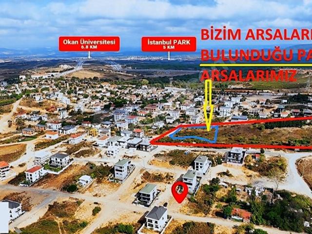 GRAND AKFIRAT MERKEZ'DE %50 İMARLI 250M2 HİSSELİ ARSA