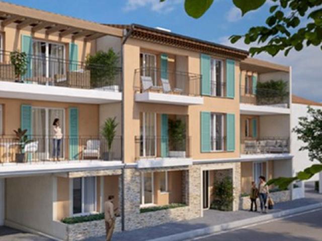 Grand appartement 2P neuf pour investir et vivre à Cogolin