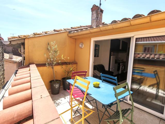 Grand Appartement 3 pièces avec Terrasse Plein Coeur Histori