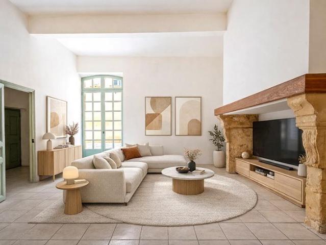 Grand appartement 3 Pièces rénové par un architecte 85m² Villeneuve lès Béziers