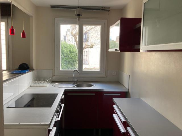 Grand appartement T2 de 57.70 m2 au 1er étage sans ascenseur, ROUEN rive droite