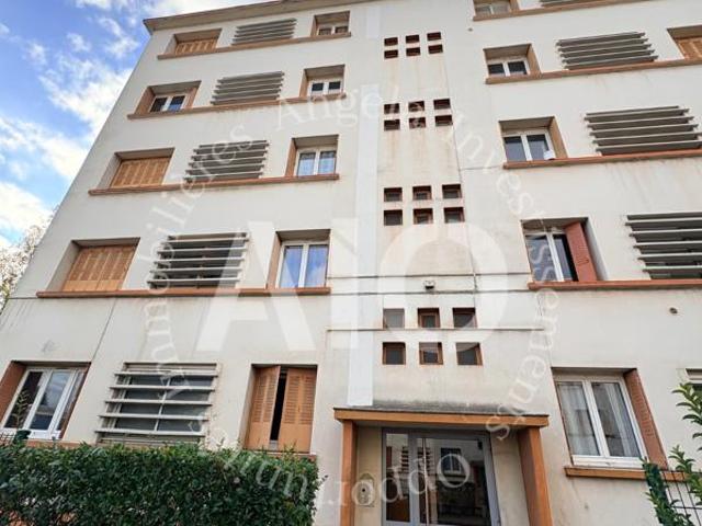Grand Appartement T4 traversant et lumineux de 61 m2 avec ca