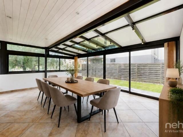 Grand appartement de 4.5 pièces en rez de jardin