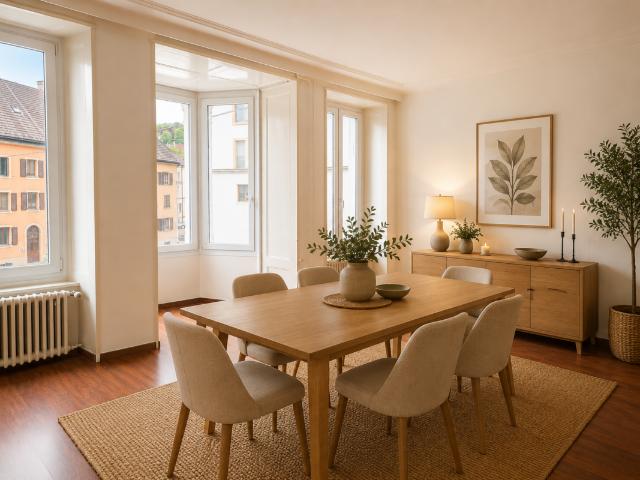 Grand appartement de 4.5pcs au centre ville