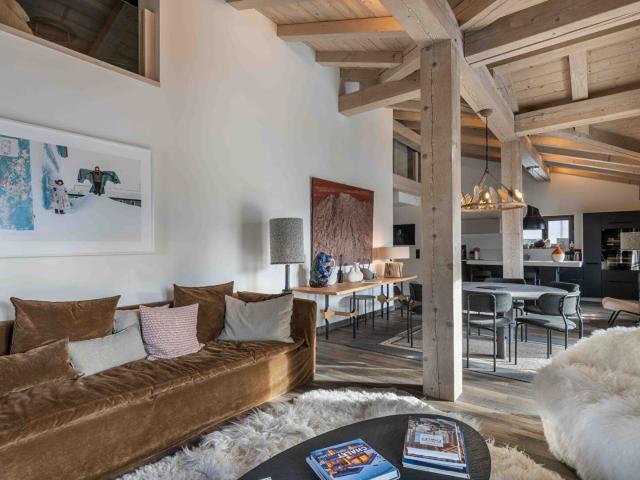 Grand Appartement dernier étage Megève centre 153m² Megève