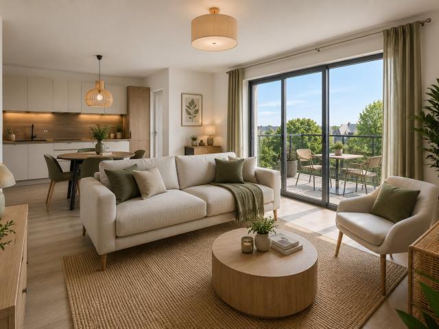 GRAND BALCON – AUX PORTES DU CENTRE VILLE 4 pièces, 86 m²