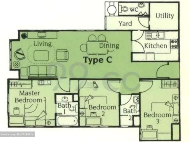 Grand Chateau D21, Condominium