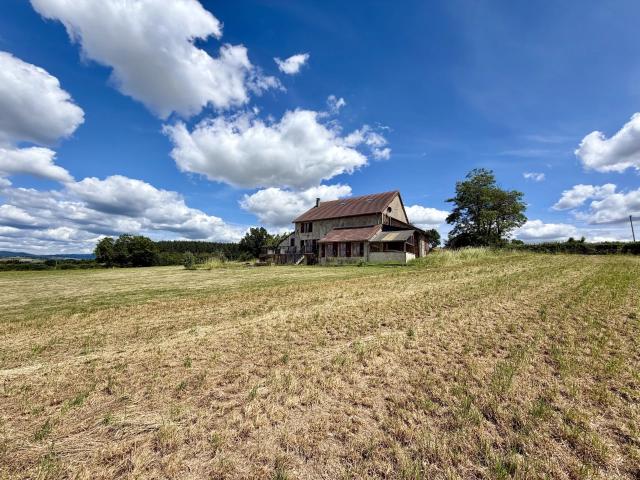 Grand ensemble, entièrement isolé avec 1,4 hectare à vendre près