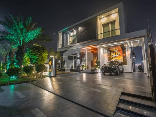 Grand Living 1 Kanal Lawn + 1 Kanal Covered Fully Furnished Ultra Modern House For Sale DHA Phase 6