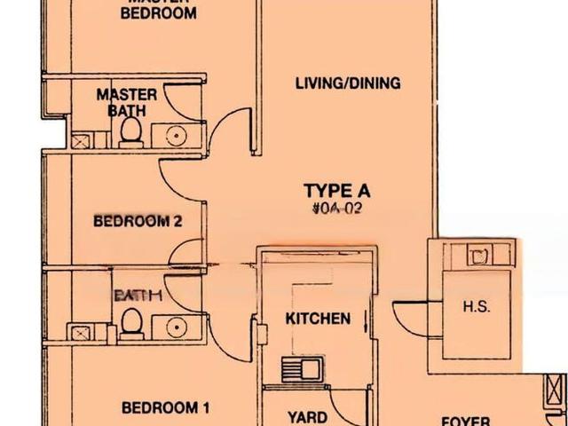 Grand Residence D15, Apartment