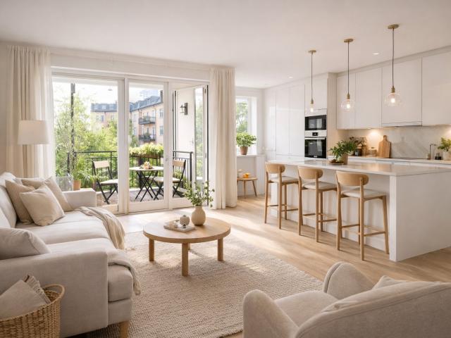 GRAND STANDING 2 PIECES NEUF 50 M² + BALCON 6 M² PROCHE METRO 8 2 pièces, 50 m²