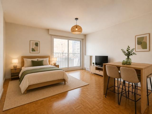 GRAND STUDIO À FORT POTENTIEL SAINT JACQUES / DENFERT ROCHEREAU PARIS 14EME ARRONDISSEMENT 75
