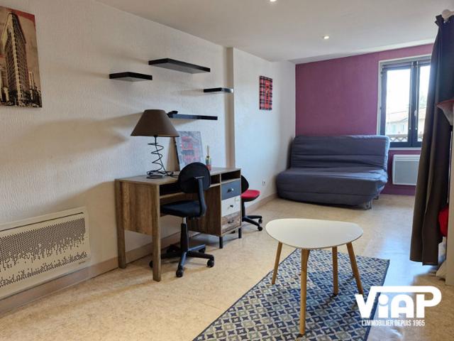 GRAND STUDIO MEUBLE DE 30 M2 QUARTIER CATHEDRALE