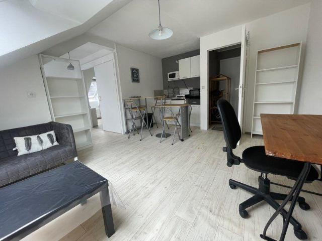 Grand studio meublé lumineux 2 pièces 21 m2