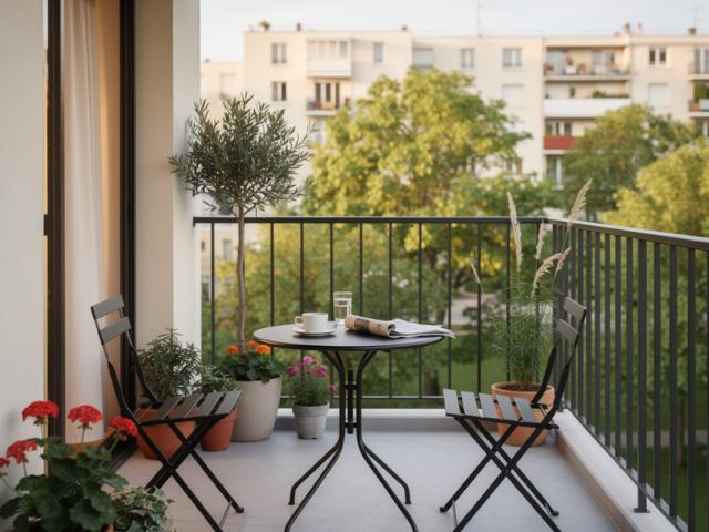 grand studio terrasse residence standing