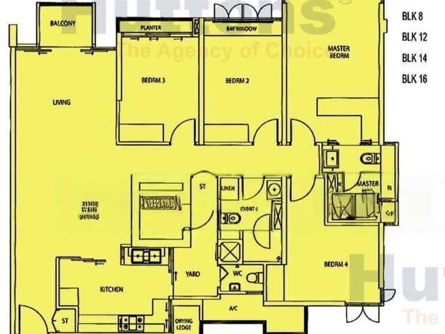 Grandeur 8 D20, Condominium