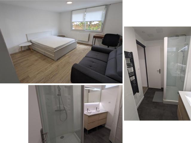 Grande chambre, Salle d’Eau Privative et Parking