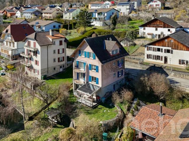 Grande demeure familiale de 2 appartements: 6,5 pièces + 3 pièces
