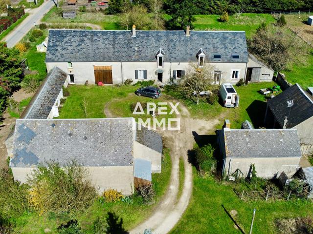 Grande ferme typique du Val de Loire
