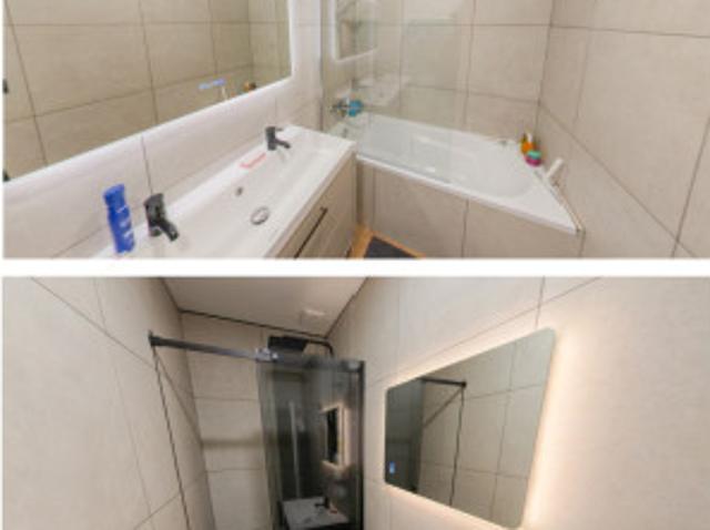Grande logement 17m² dans gde location haut de gamme 155m² plein centre, 2 SDB neuves, 2 WC, grande cuisine neuve toute équipée, femme de ménage, internet ultra rapide, billard, coin cinéma, etc