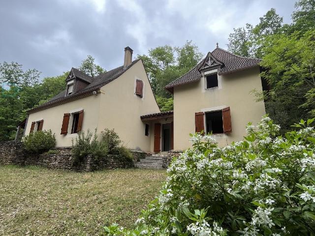 Grande maison moderne et deux bungalows en Périgord Noir