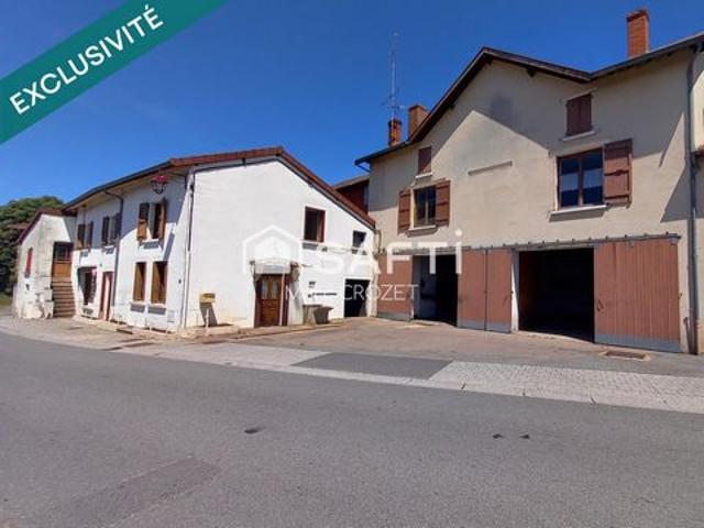 Grande maison de village avec grande dépendances et grand terrain