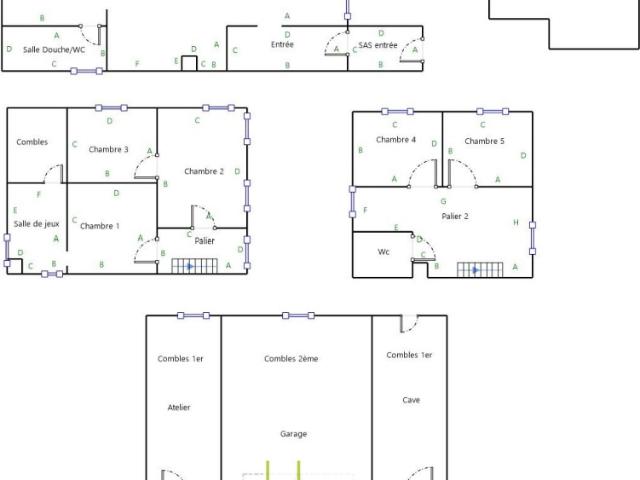 GRANDE Maison en vente ATYPIQUE à Puberg Ideal projet semi pro