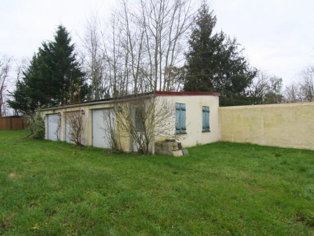 Grande maison familiale avec garages et jardin